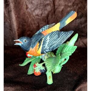 Lenox Baltimore Oriole Fine Porcelain Garden Birds Collection